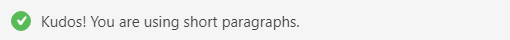 kısa paragraflar testi kullanma