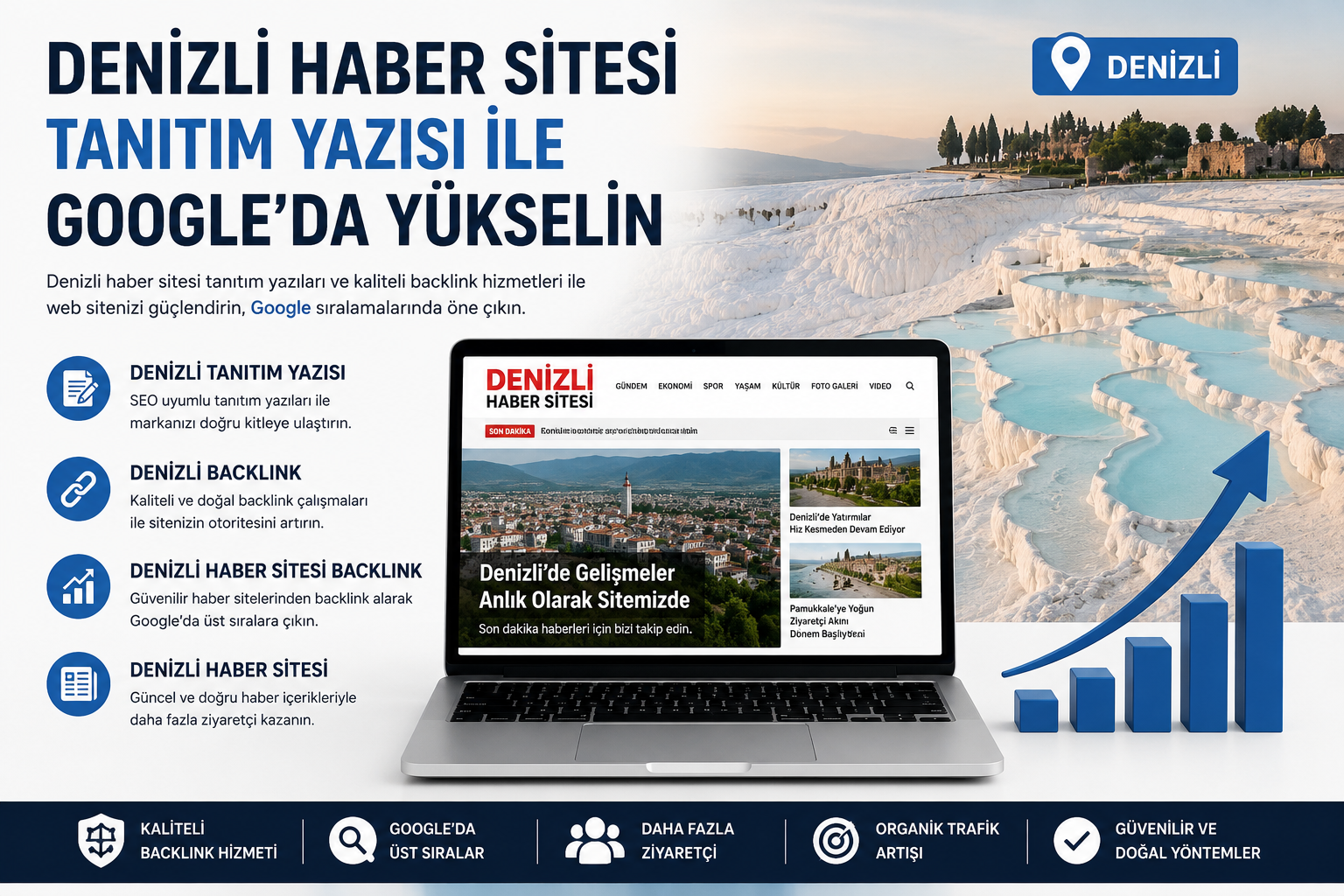 Denizli Haber Sitesi Tanıtım Yazısı ile Google’da Yükselin