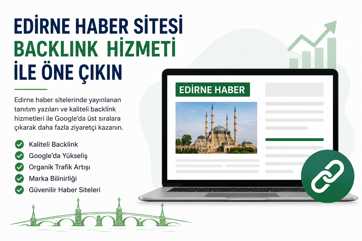 Edirne Haber Sitesi Backlink Hizmeti ile Öne Çıkın