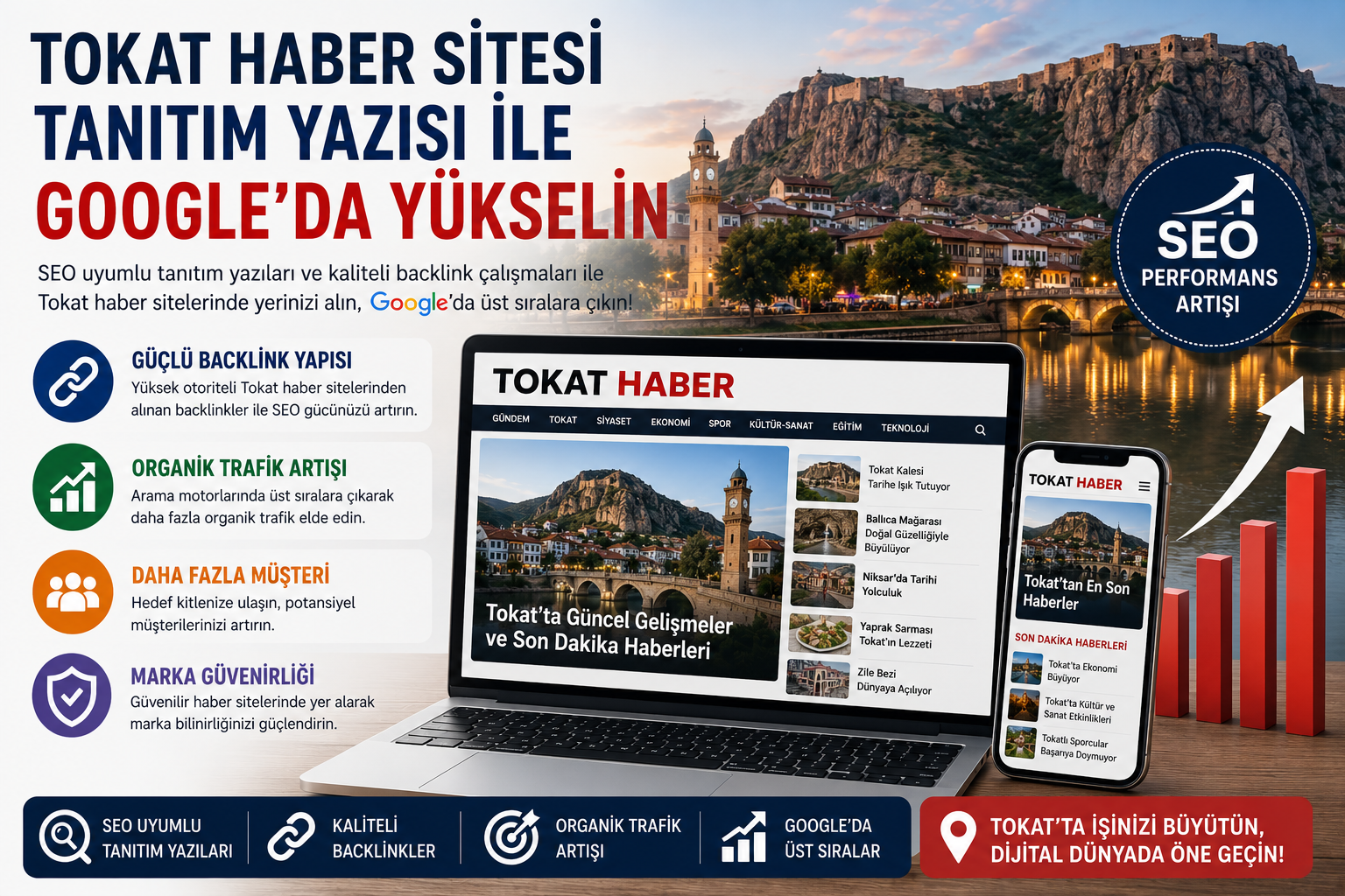 Tokat Haber Sitesi Tanıtım Yazısı ile Google’da Yükselin