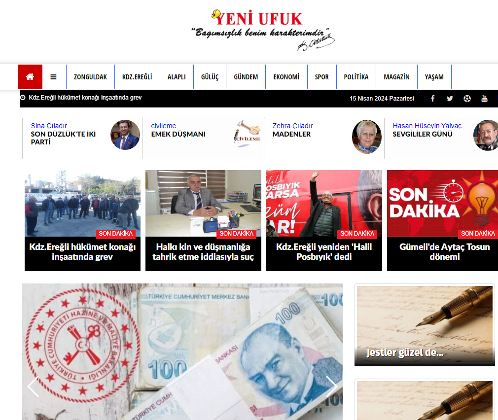 yeniufuk.com.tr